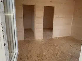 отделка и утеплитель внутри дома Парус 9х5м