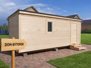 Бытовка Б0-6 (7х2,30 м) дачная (утепленная)