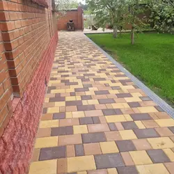 Тротуарная плитка Новый Город оранжевый