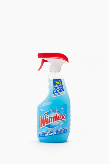 Windex original,cobalt-cerulearn blue, solvents,28x10x4cm,2022