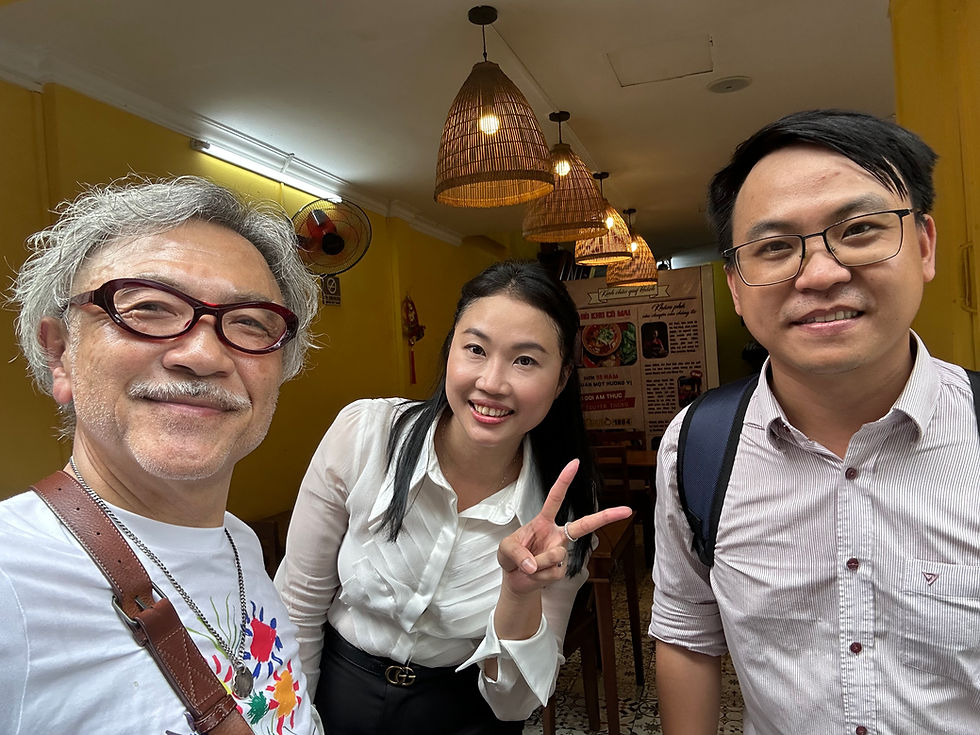今回の取り引きをサポートしてくれたベトさんと、賃貸管理をきちんとしくれたマイコアさん。興味があればご紹介しますよ