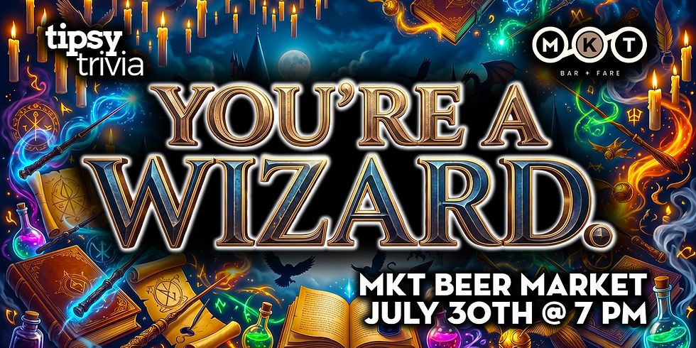 Edmonton: MKT Beer Market - Harry Potter Movies Trivia Night - Jul 30, 7pm