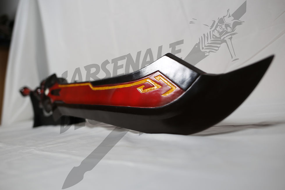 Miniatura: Claymore Grande Lama di Rupenera (Blackcliff Slasher) - Genshin Impact