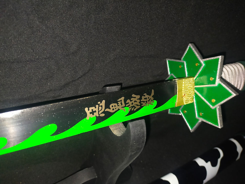 Miniatura: Katana di Sanemi Shinazugawa - Demon Slayer