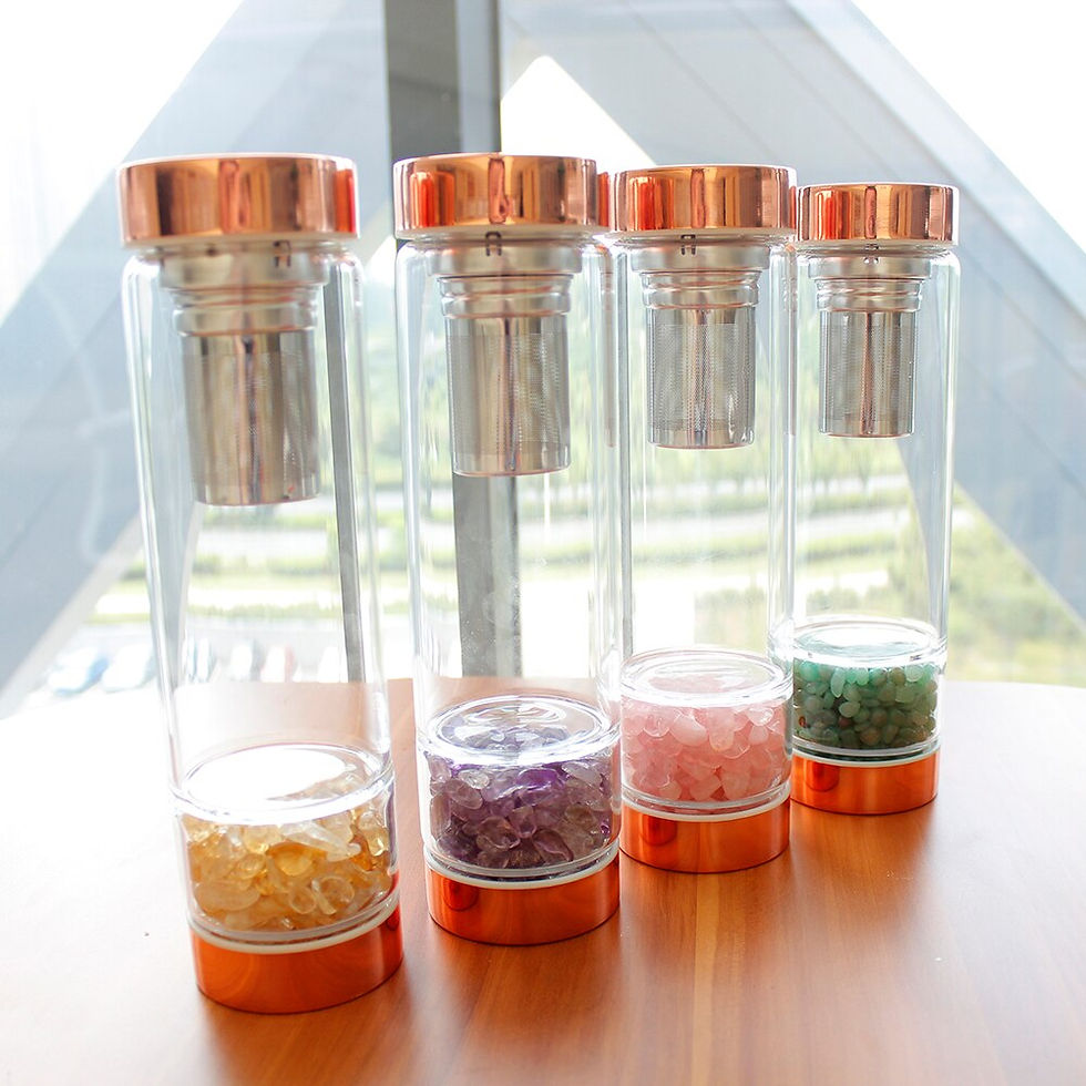 Thumbnail: Healing Crystal Water Bottles