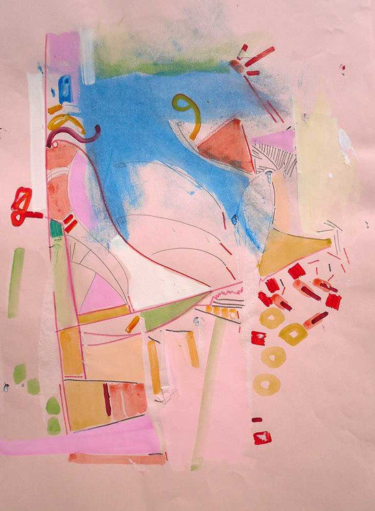 Original art on paper by Halaburda