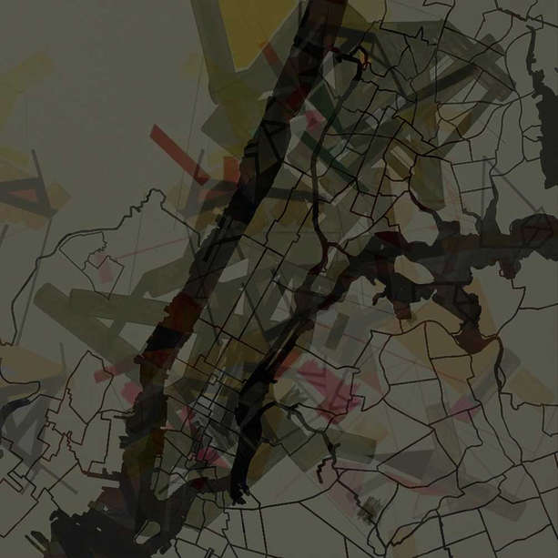 Manhattan map for magazine (project)