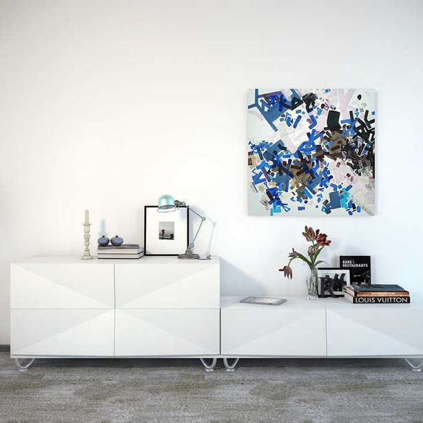Interior art design for living room