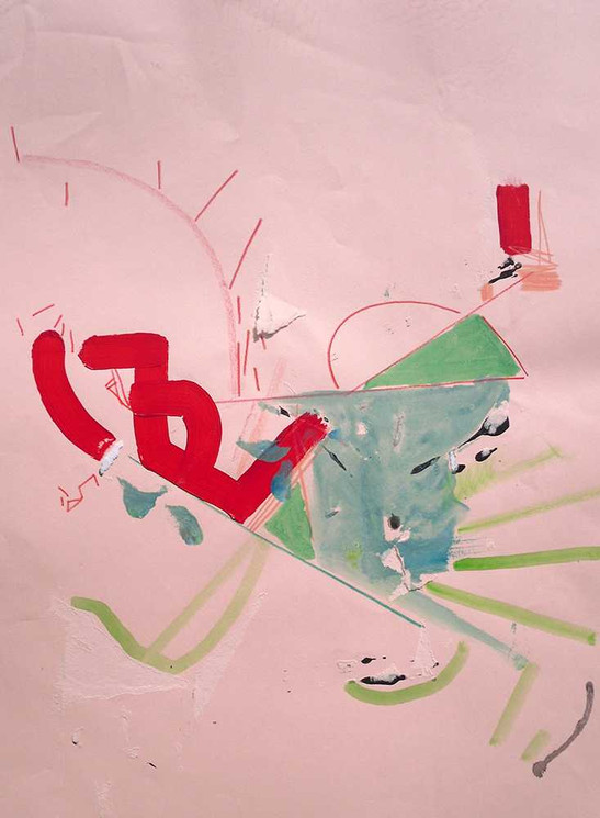 Original art on paper by Halaburda