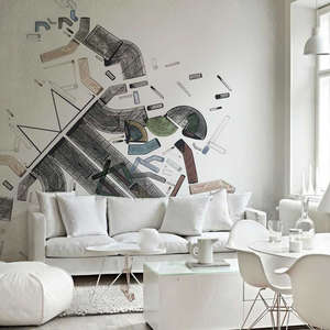 Indoor wall sticker for living room
