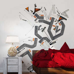 Indoor wall sticker for room