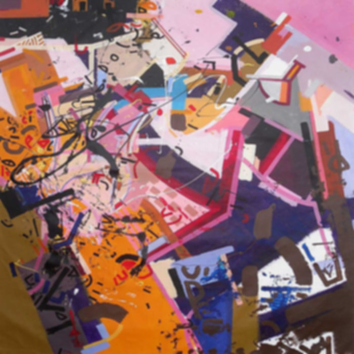 Rug on canvas by Halaburda 2009