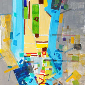 Manhattan painting for book (project)