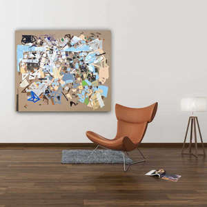 Interior art design for studio