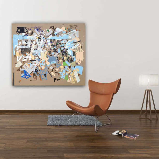 Interior art design for studio