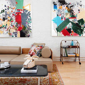 Interior art design for office