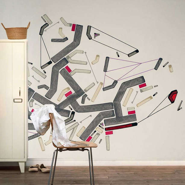 Indoor wall sticker for room