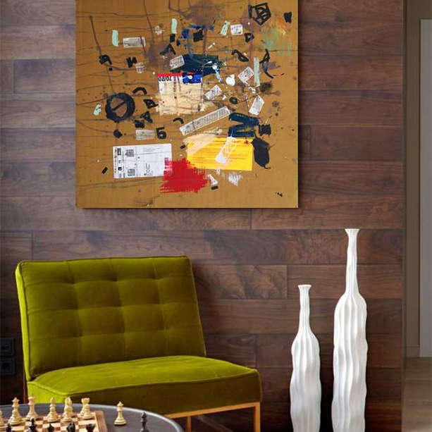 Interior art design for hotel