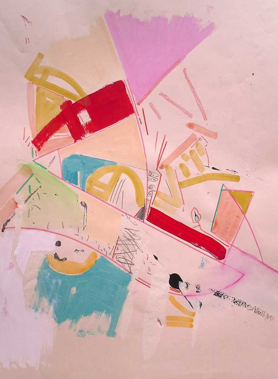 Original art on paper by Halaburda