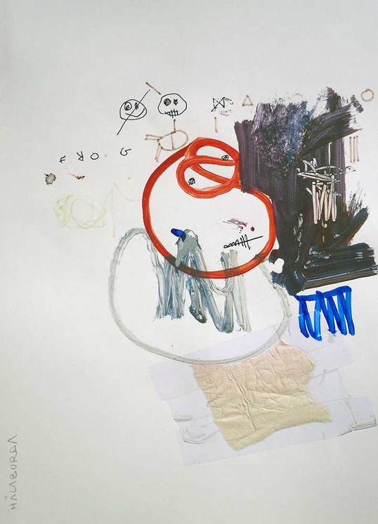 Original art on paper by Halaburda