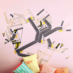 Indoor wall sticker for room