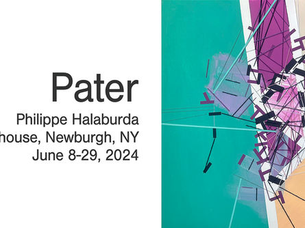 Solo exhibition: "Pater," abstract art on fatherhood