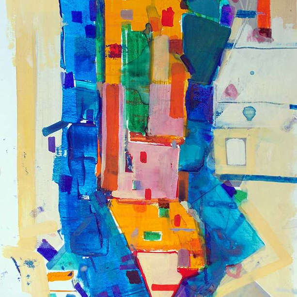 Manhattan painting for book (project)