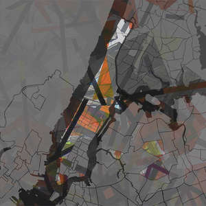 Manhattan map for magazine (project)