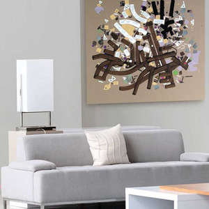 Interior art design for hotel