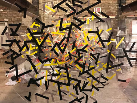 Onsite installation for Circular City Week: 'Floww'