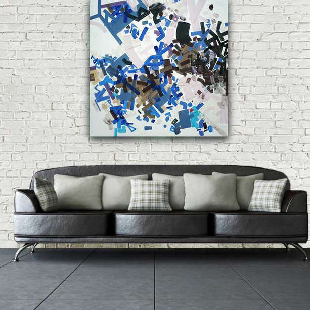 Interior art design for office