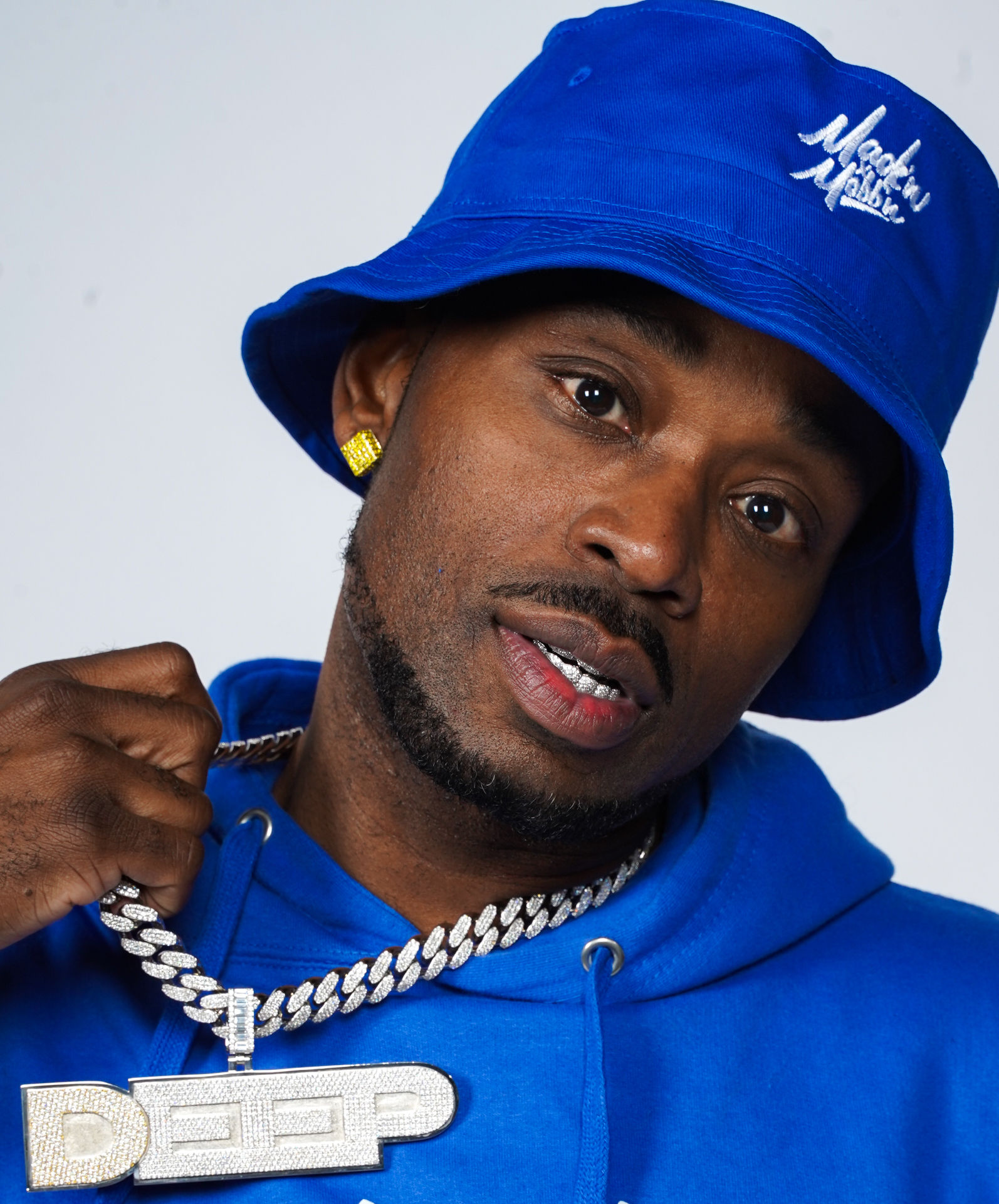 Mack'n & Mobb'n Royal Blue Polo Bucket Hat