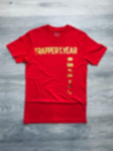 Unisex Trapper of The Year Red Tee