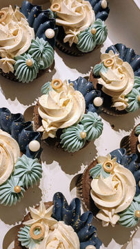 Cupcakes personnalisés élégants
