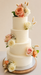 layer cake personnalisé wedding cake simple