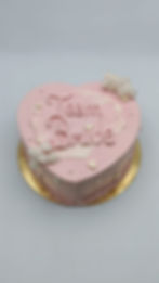Bento cake coeur "Bride to be" ref#bent6