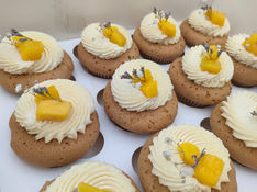Cupcakes personnalisés champêtre