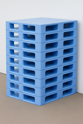 Plastic pallets 120x100 solid top | Kcw Lumber