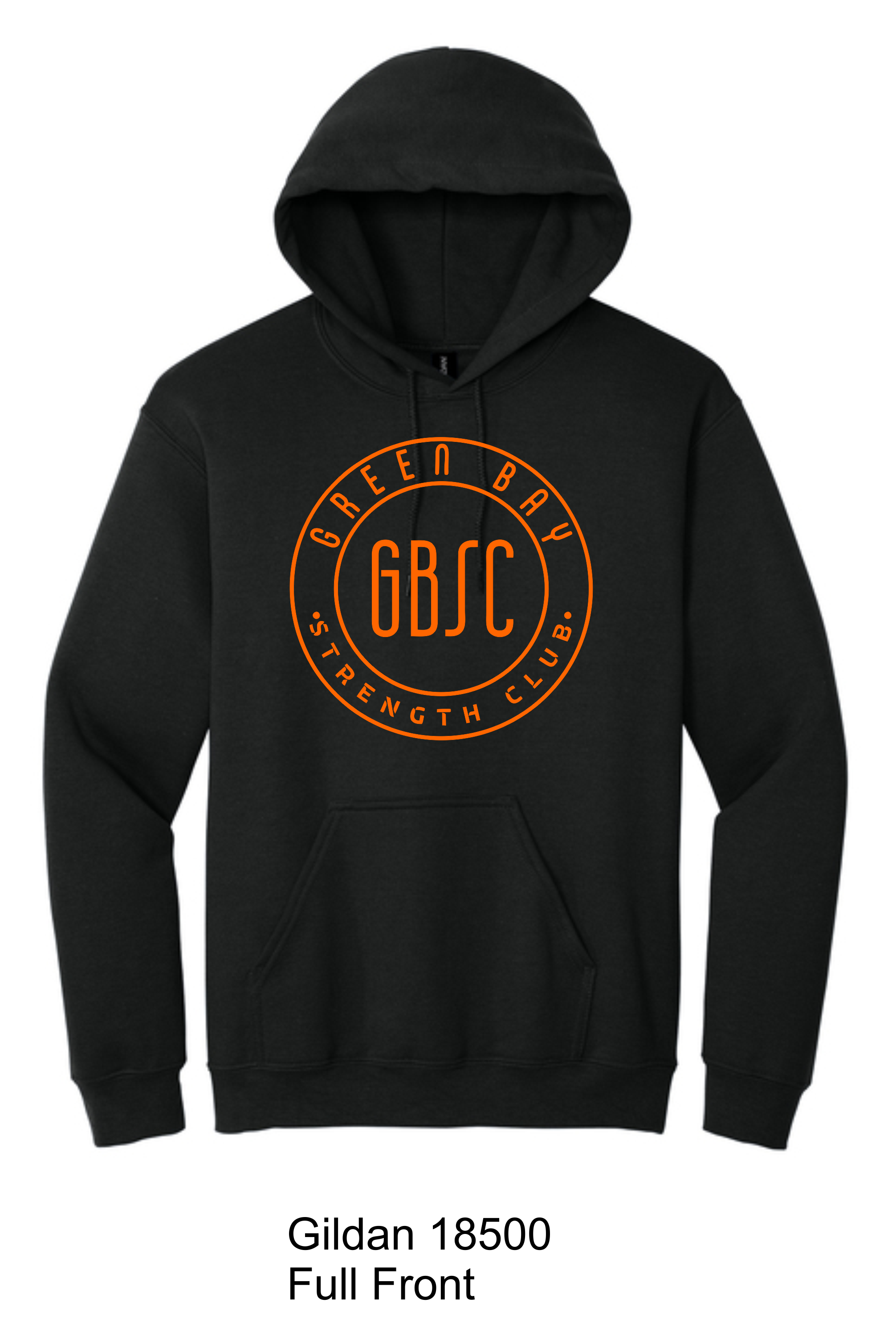 Gildan 18500 Hoodie GBSC Full Front