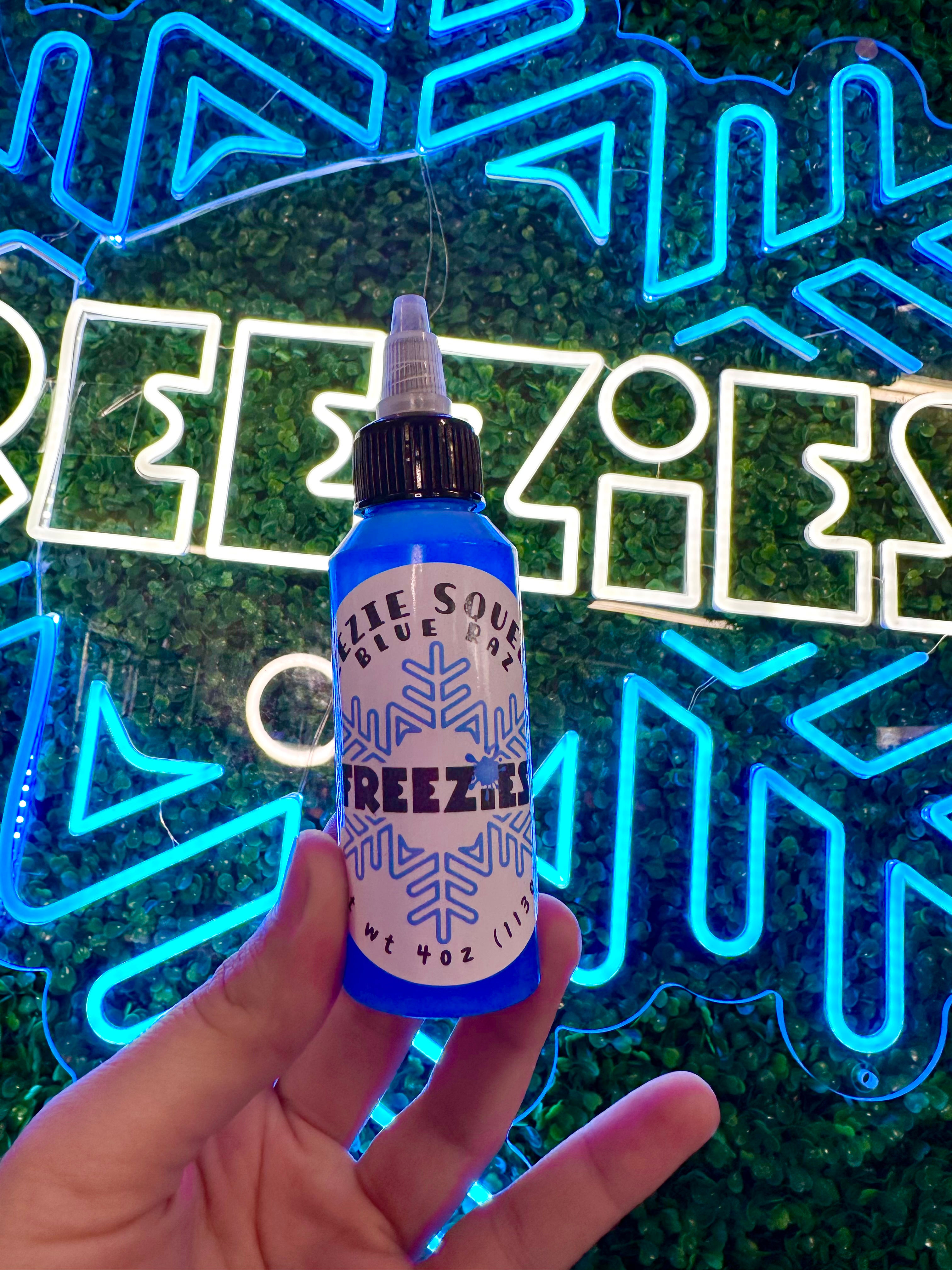 Freezie Squeezies Blue Raz