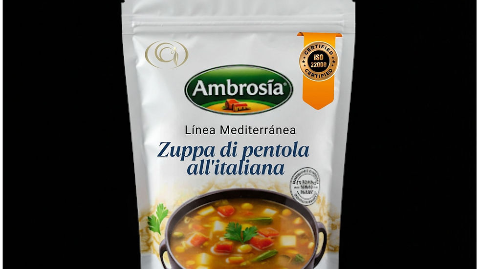 Producto artesanal con el certificado ISO 22000