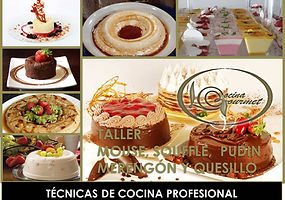 Taller de Mousses, souffles, pudines, merengones y quesillos