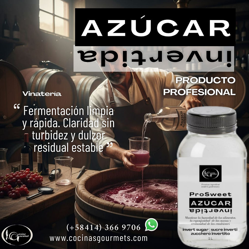 थंबनेल: VINATEROS AZÚCAR INVERTIDA PROSWEET USO PROFESIONAL