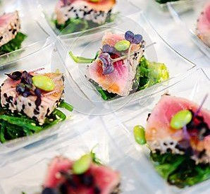 Miniatura: No es un bouquet de flores , es un  bouquet de carne y hojas verdes del Taller de Pasapalos Gourmet Finger Food