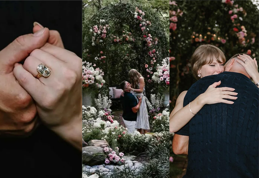 Engagement of Taylor Swift and Travis Kelce