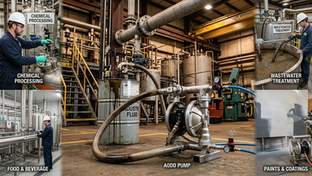 Top Industries That Use AODD Pumps for Industrial Fluid Transfer.