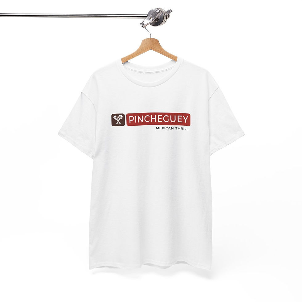 Thumbnail: "PincheGuay- Mexican Thrill" Chipotle Parody Black Unisex Heavy Cotton Tee