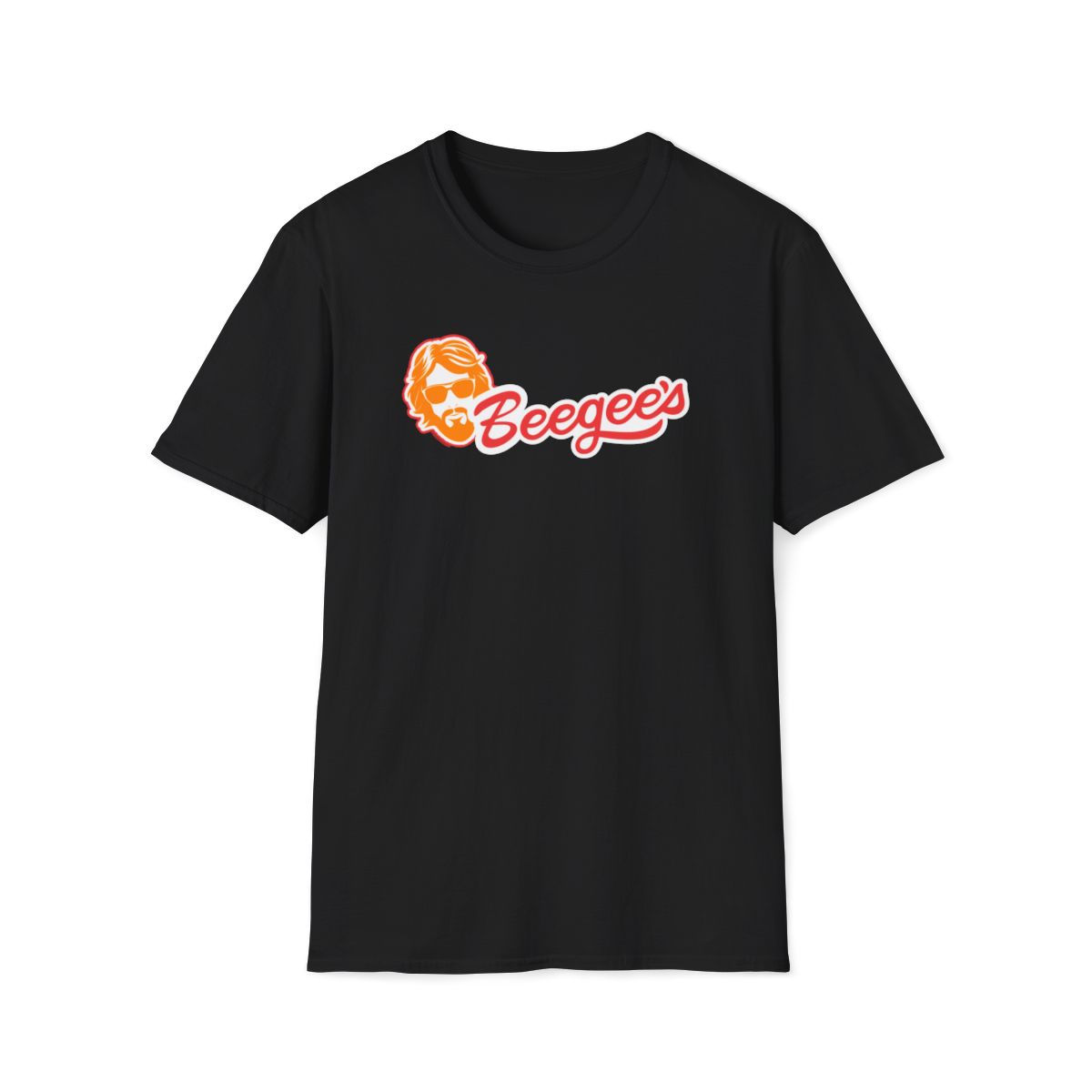 "BEEGEE'S [Eegee's Parody] "  Unisex Softstyle T-Shirt