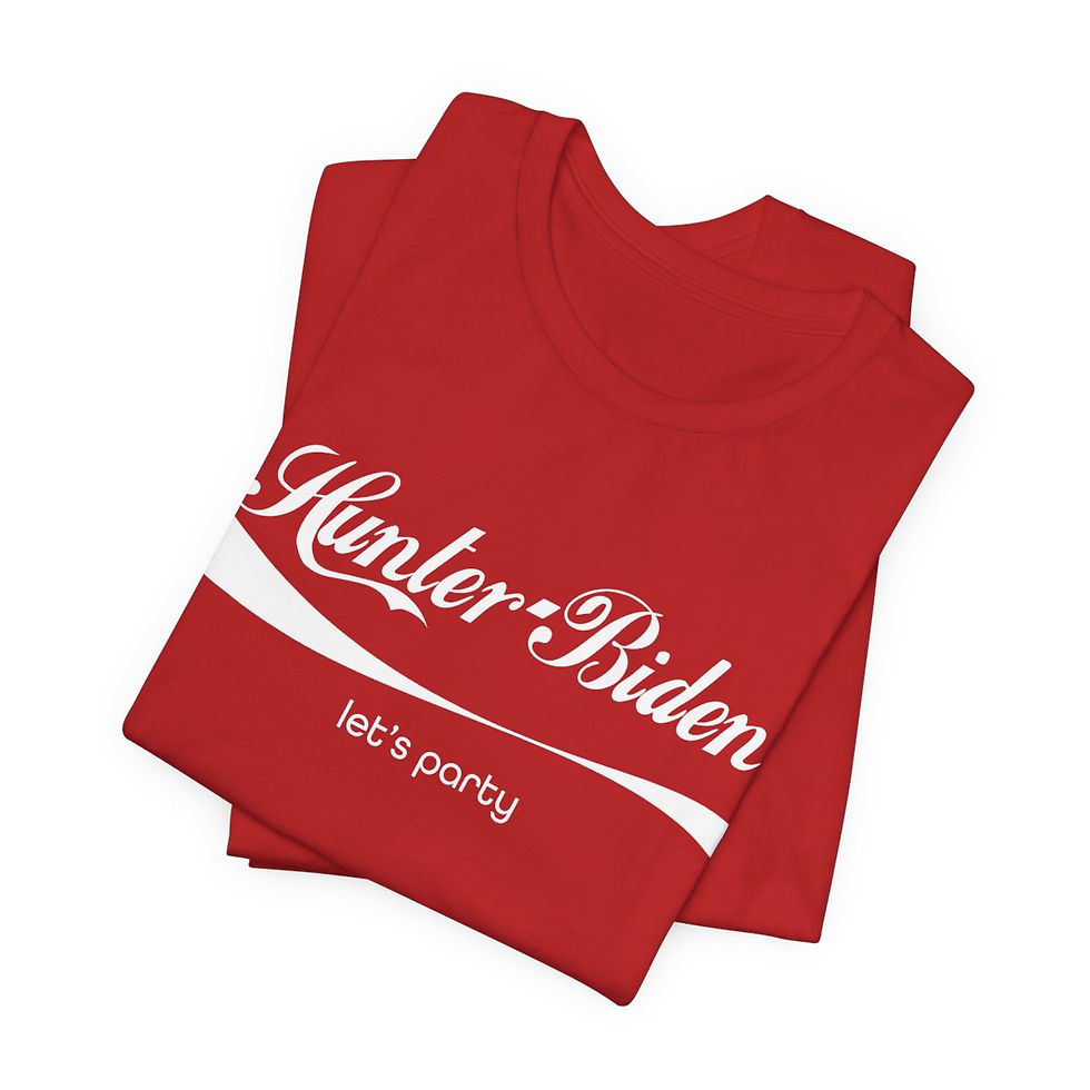 Thumbnail: Hunter Biden "Let's Party" Unisex Jersey Short Sleeve Tee
