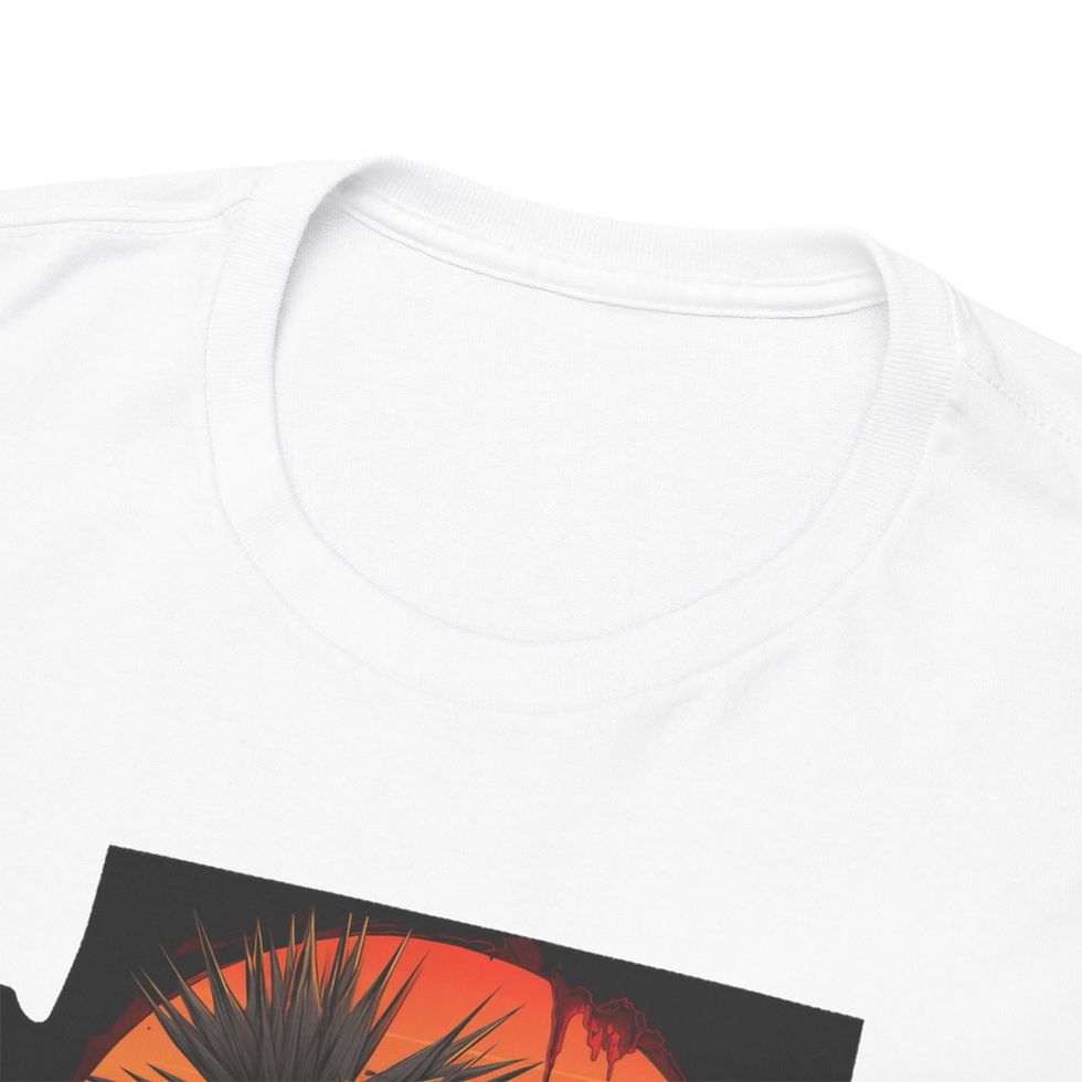 Thumbnail: "TOO DEAD TO DIE (Tucson, AZ) Variant 3 " Unisex White Heavy Cotton Tee